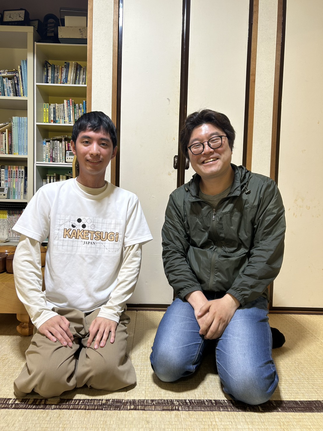 洪清泉先生のインタビュー写真